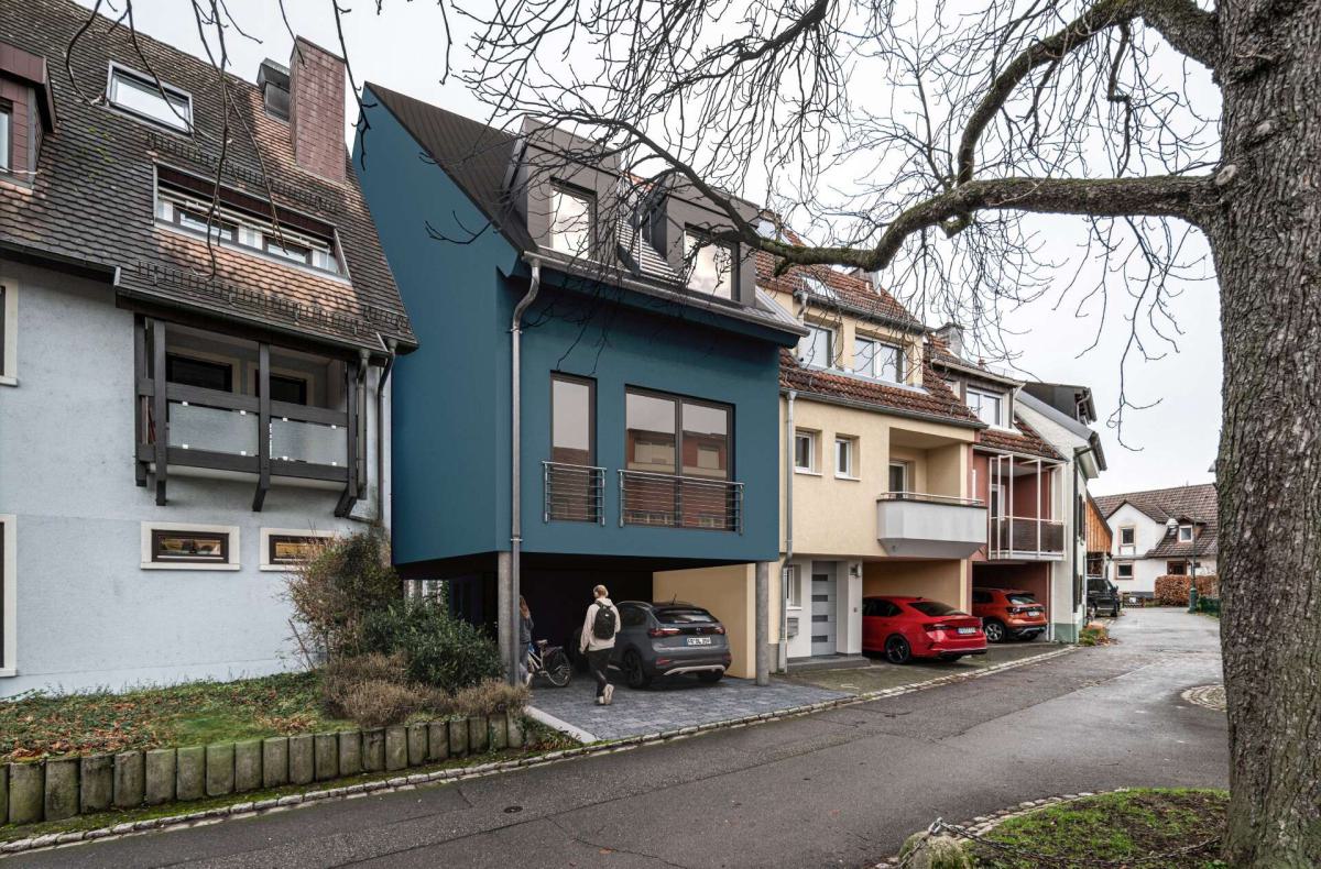 Visualisierung Ansicht Straße