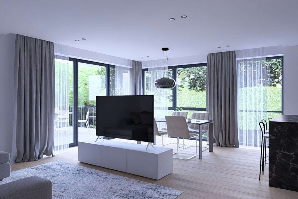 Lahr/Schwarzwald - Provisionsfreier Neubau NH40 PLUS: 3-Zimmer-Erdgeschosswohnung mit Garten in Lahr