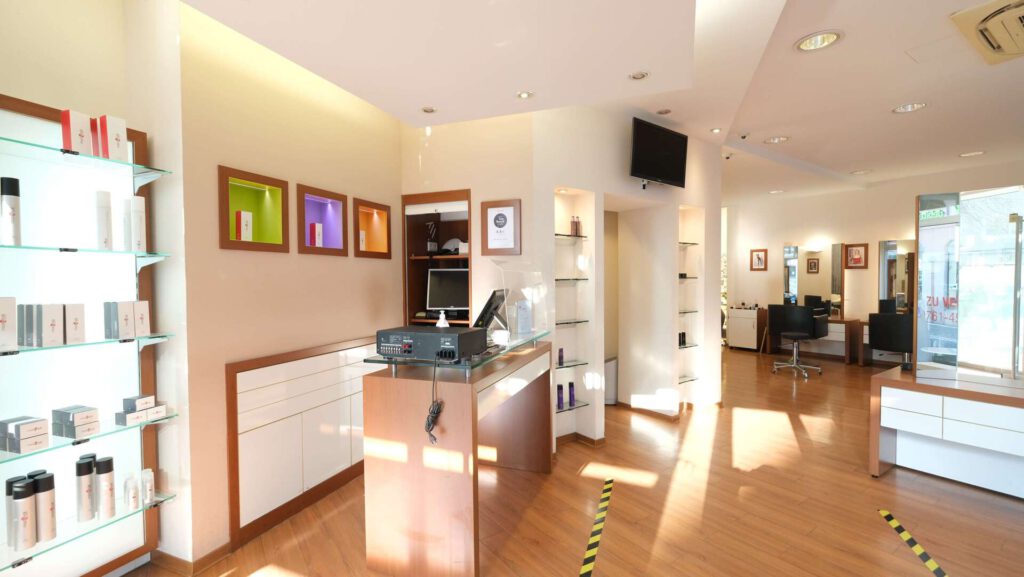 Freiburg im Breisgau - Friseursalon in der Freiburger Innenstadt