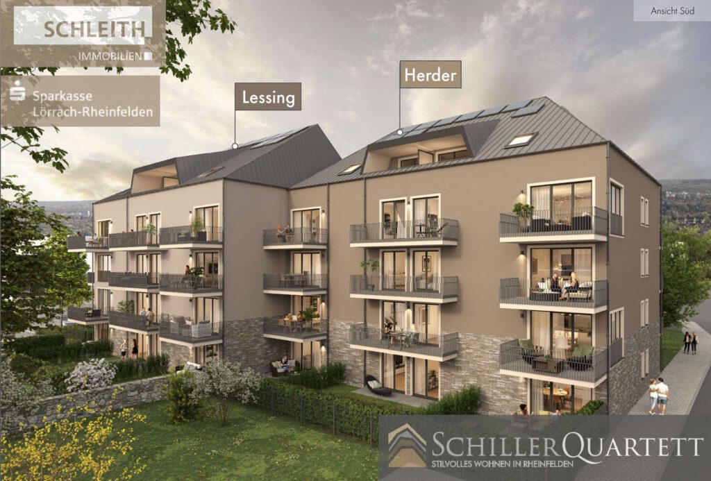 Rheinfelden (Baden) - Haus Hölderlin: Natur und Wohnkomfort vereint: Ihr privates Maisonette-Gartenparadies mit 3-Zimmern