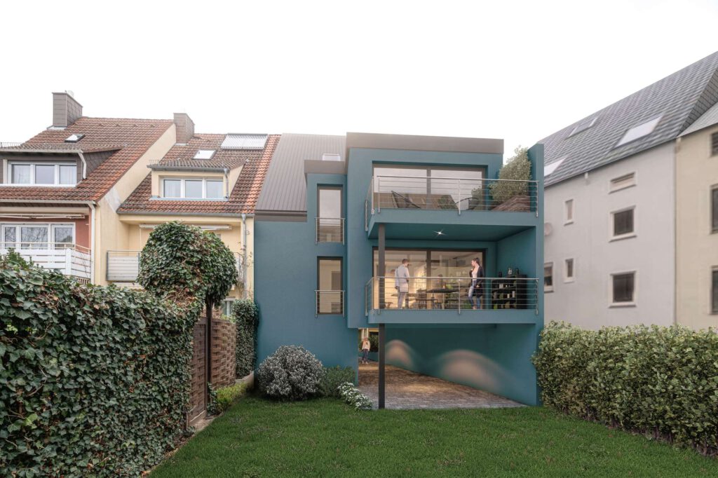 Freiburg im Breisgau - Hoch hinaus: 3-Zimmer-Maisonette im KfW 55 Neubau in St. Georgen